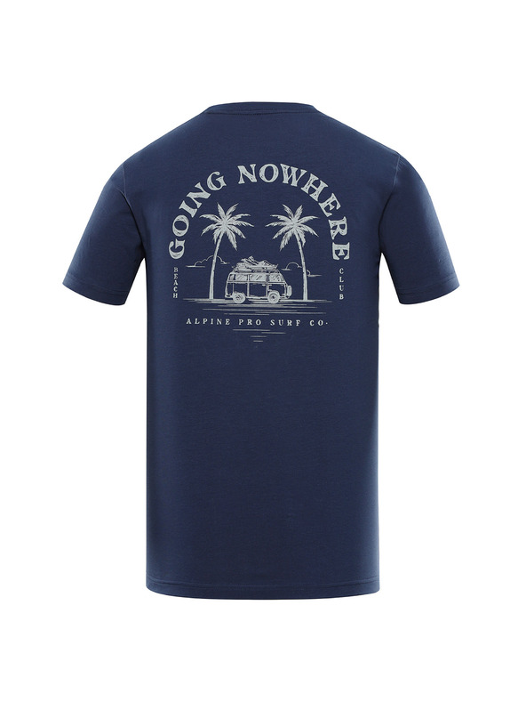 ALPINE PRO Férfi pamut póló ALPINE PRO SUMEK moonlit ocean variáns pb
