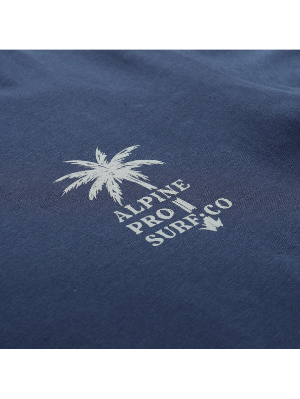 ALPINE PRO Férfi pamut póló ALPINE PRO SUMEK moonlit ocean variáns pb