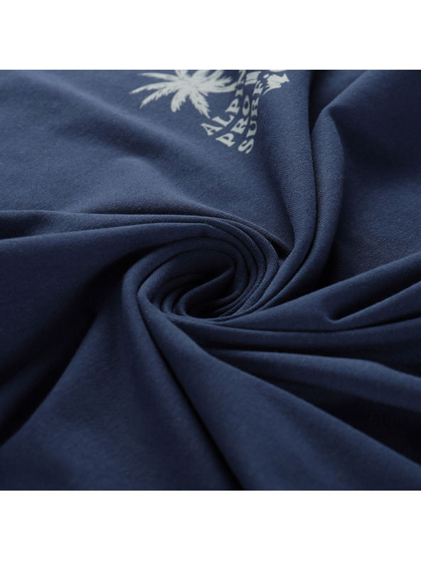 ALPINE PRO Férfi pamut póló ALPINE PRO SUMEK moonlit ocean variáns pb