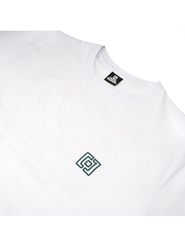 Horsefeathers Diary fehér póló HORSEFEATHERS