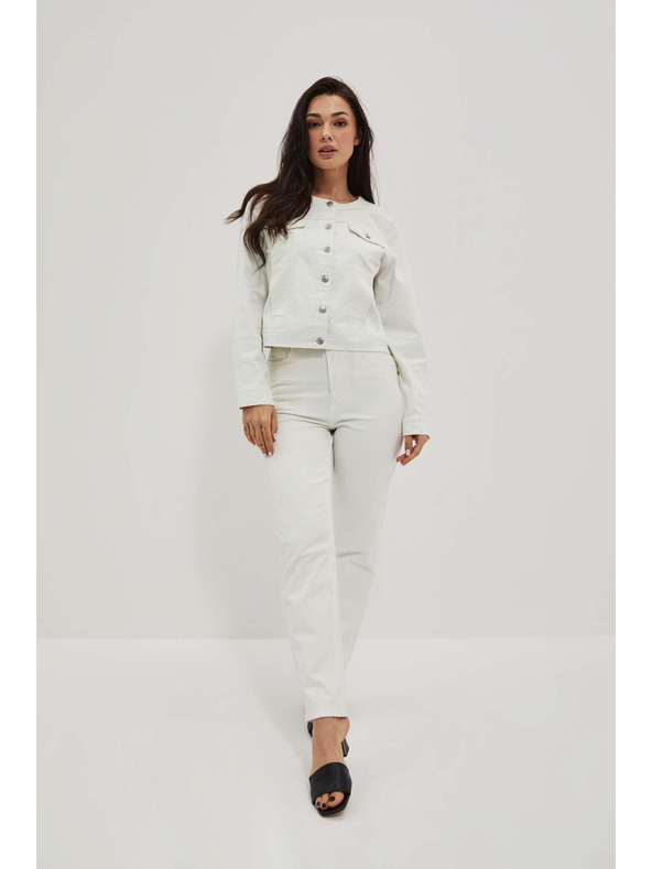 Moodo Női fehér mom farmer Moodo