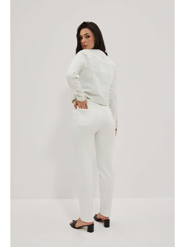 Moodo Női fehér mom farmer Moodo