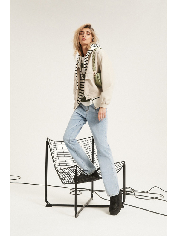 Moodo Női farmer Moodo – világoskék