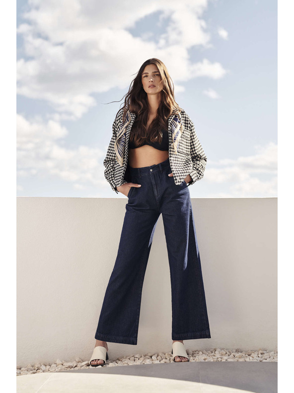 Moodo Női farmer Moodo – sötétkék