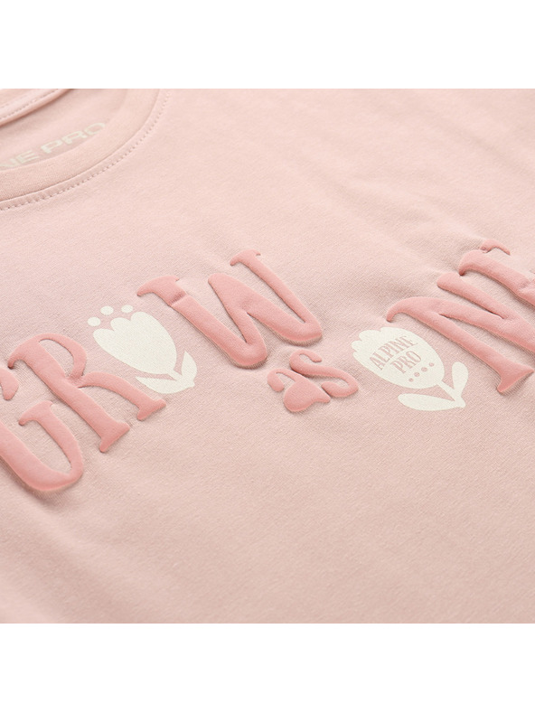 ALPINE PRO Női pamut póló ALPINE PRO SUMEKA peach whip variáns pb