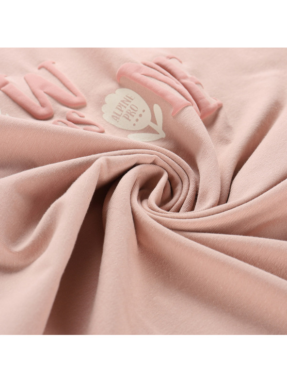 ALPINE PRO Női pamut póló ALPINE PRO SUMEKA peach whip variáns pb