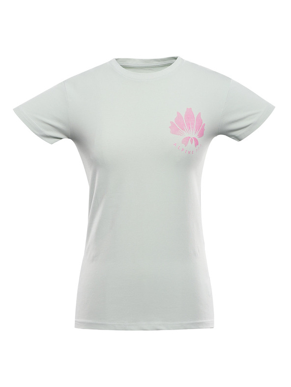 ALPINE PRO Női pamut póló ALPINE PRO SUMEKA pale aqua variáns pa