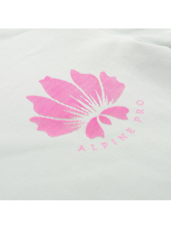 ALPINE PRO Női pamut póló ALPINE PRO SUMEKA pale aqua variáns pa