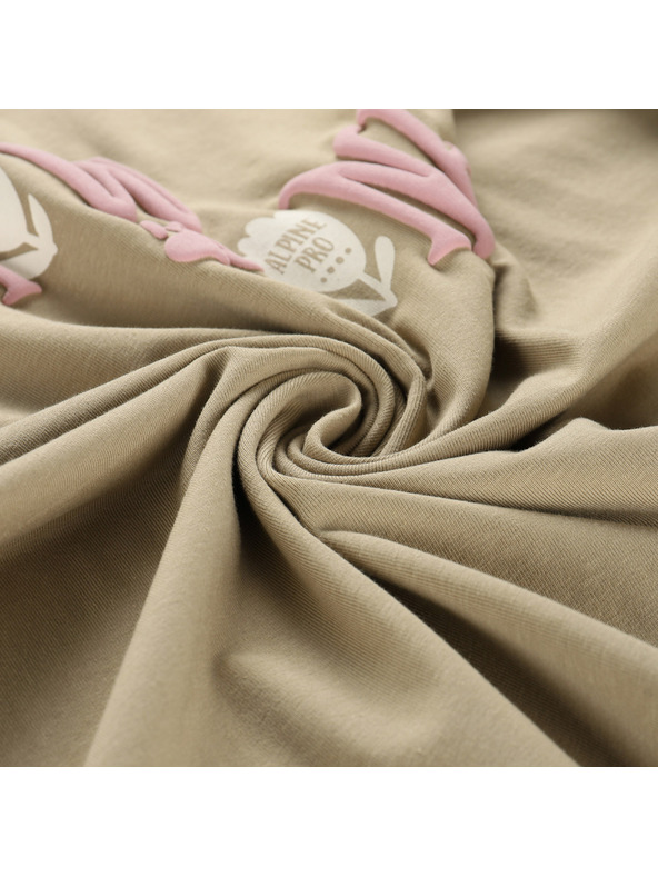 ALPINE PRO Női pamut póló ALPINE PRO SUMEKA twill variáns pb