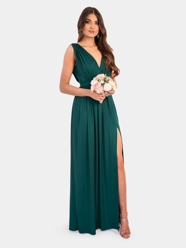Edoti VALERIA maxi ruha - zöld