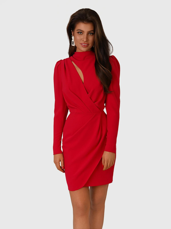 Edoti PATTY mini ruha - piros