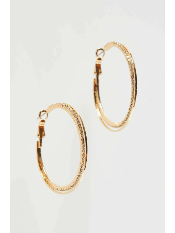 Moodo Ezüst fülbevaló