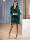 Edoti FREYA mini ruha - zöld