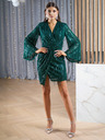 Edoti FREYA mini ruha - zöld