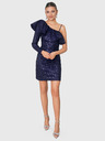Edoti MARCELLA mini ruha - sötétkék