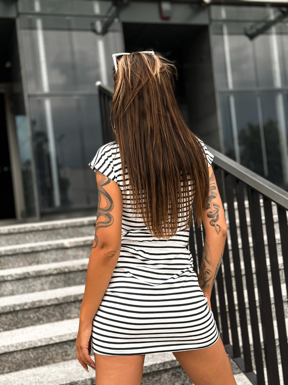 Edoti Csíkos mini ruha GAP