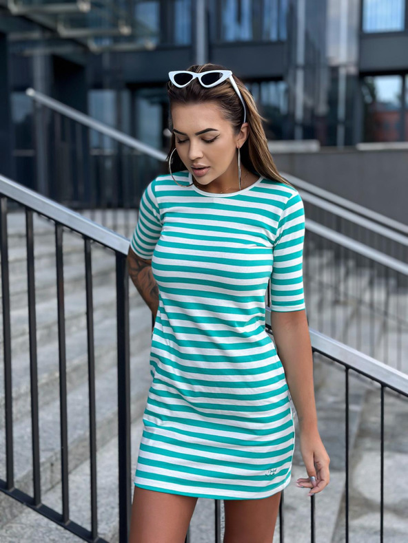 Edoti Basic mini tunika ruha - zöld