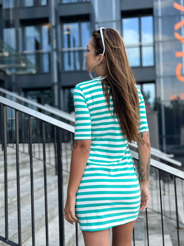 Edoti Basic mini tunika ruha - zöld