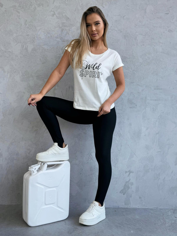 Edoti Póló nyomattal - krém