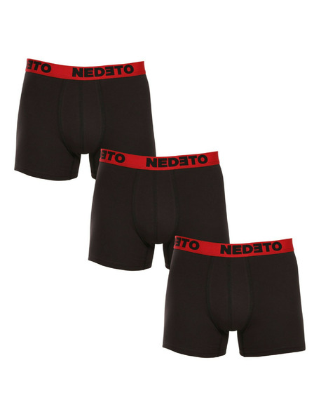 Nedeto Három darabos - férfi Nedeto fekete boxeralsó