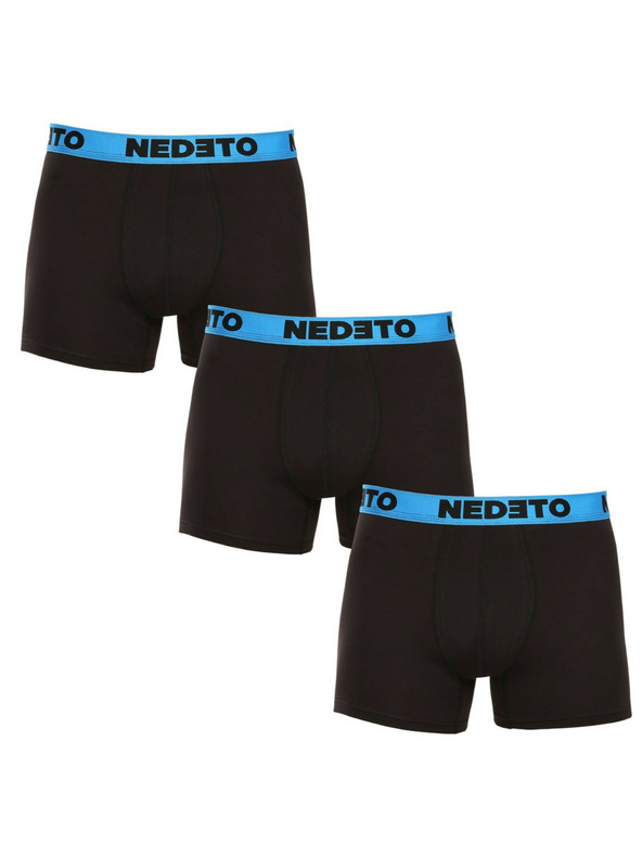 Nedeto Három darabos - férfi Nedeto fekete boxeralsó