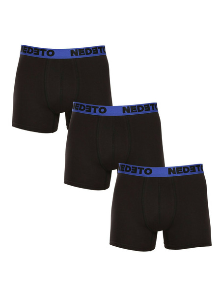Nedeto Három darabos - férfi Nedeto fekete boxeralsó