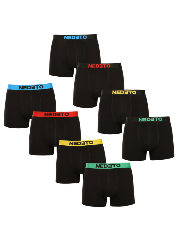 Nedeto Nyolc darabos - férfi Nedeto fekete boxeralsó