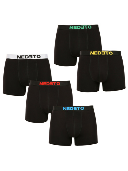 Nedeto Öt darabos - férfi Nedeto fekete boxeralsó