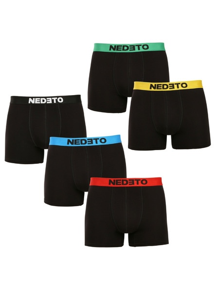 Nedeto Öt darabos - férfi Nedeto fekete boxeralsó