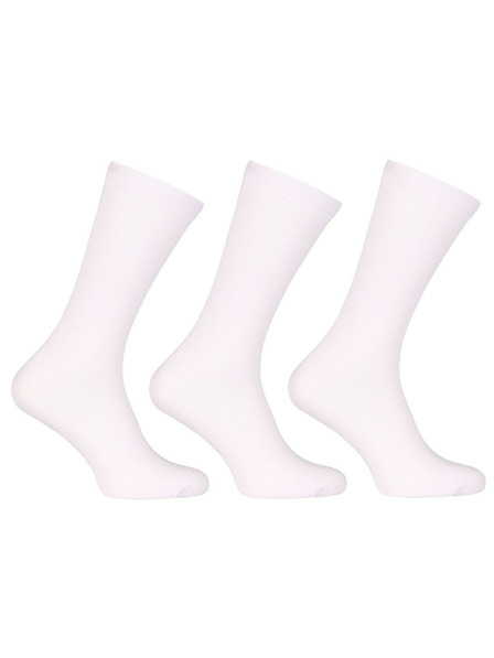 Nedeto Három darabos szett - Nedeto magas bambusz zokni, fehér