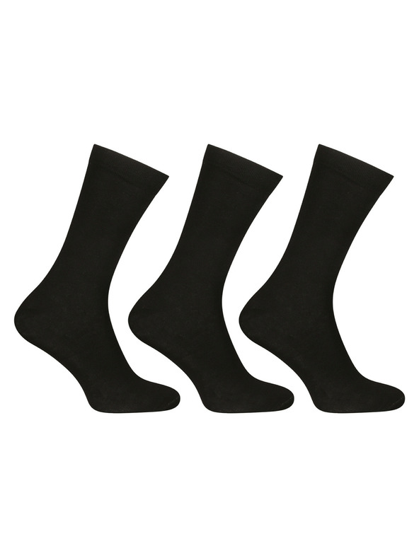 Nedeto Három darabos szett - Nedeto magas bambusz zokni, fekete