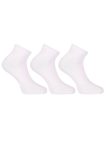 Nedeto Három darabos szett - Nedeto alacsony bambusz zokni, fehér