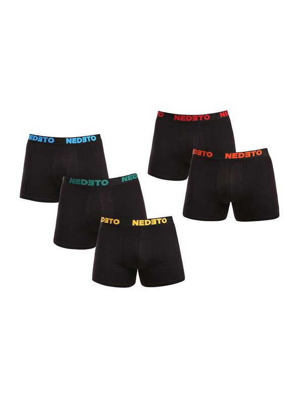 Nedeto Öt darabos - férfi Nedeto fekete boxeralsó