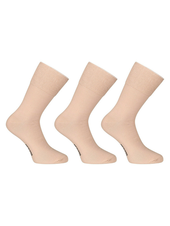 Nedeto Nedeto három darabos szett - magas szárú orvosi zokni bézs színben