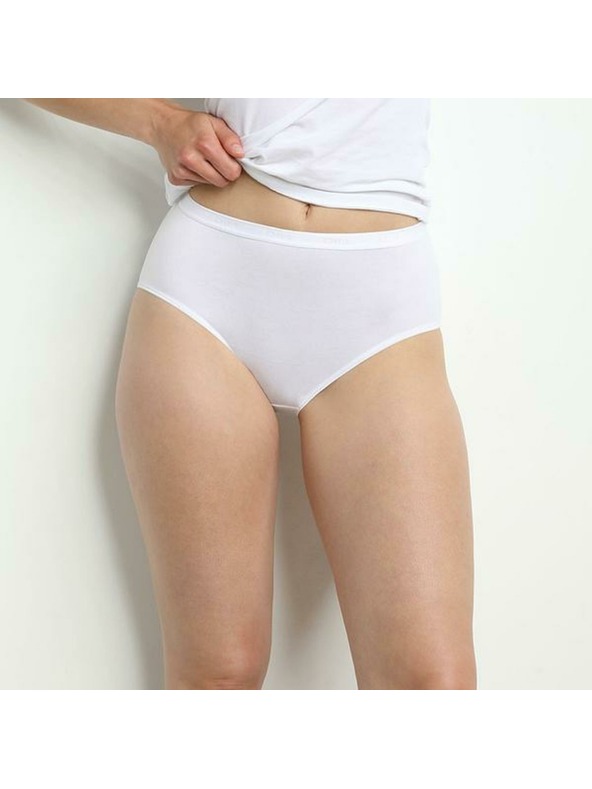 DIM Női pamut alsó 2 db - fekete - fehér