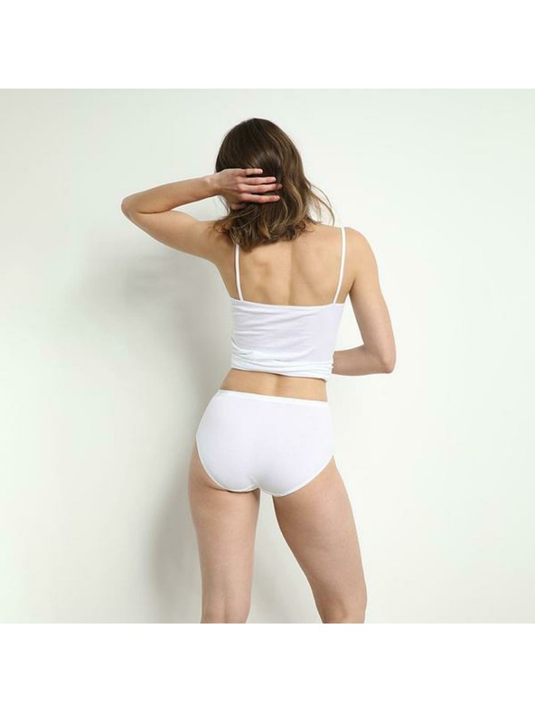 DIM Női pamut alsó 2 db - fekete - fehér