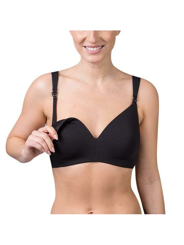 Bellinda Modern szoptatós melltartó - fekete