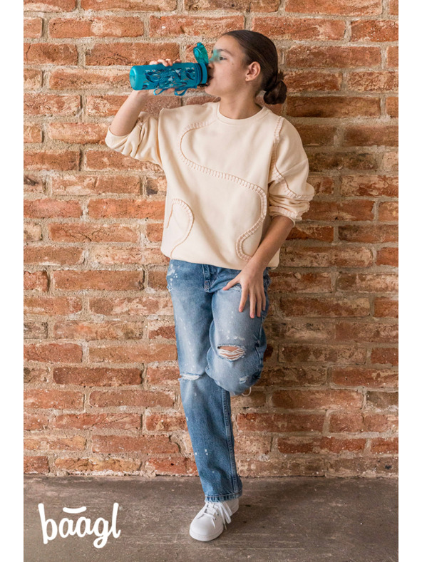 BAAGL  BAAGL Tritán ivópalack Fecskék, 500 ml