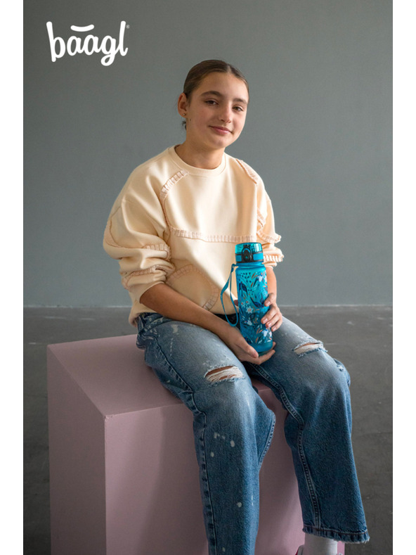 BAAGL  BAAGL Tritán ivópalack Fecskék, 500 ml