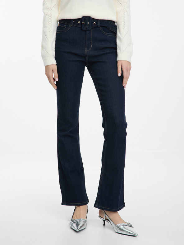 Orsay ORSAY sötétkék női bootcut farmernadrág