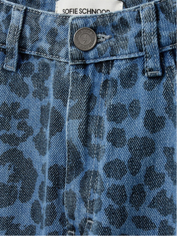 Sofie Schnoor Kék női mintás farmer Sofie Schnoor