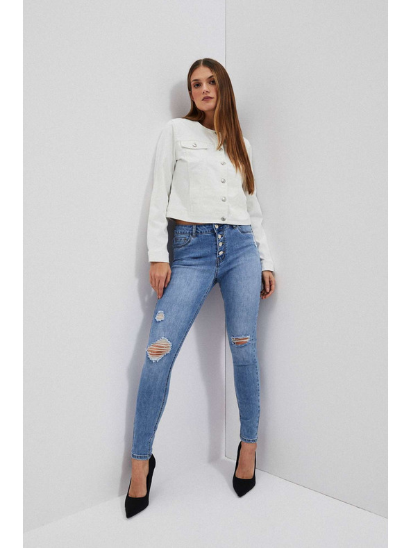 Moodo Női farmer Moodo – világoskék