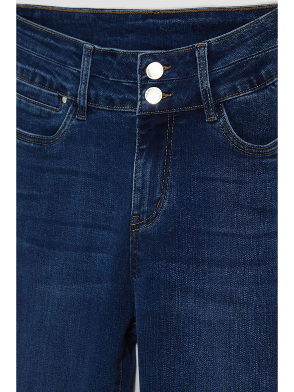 Moodo Moodo női farmer - sötét tengerészkék