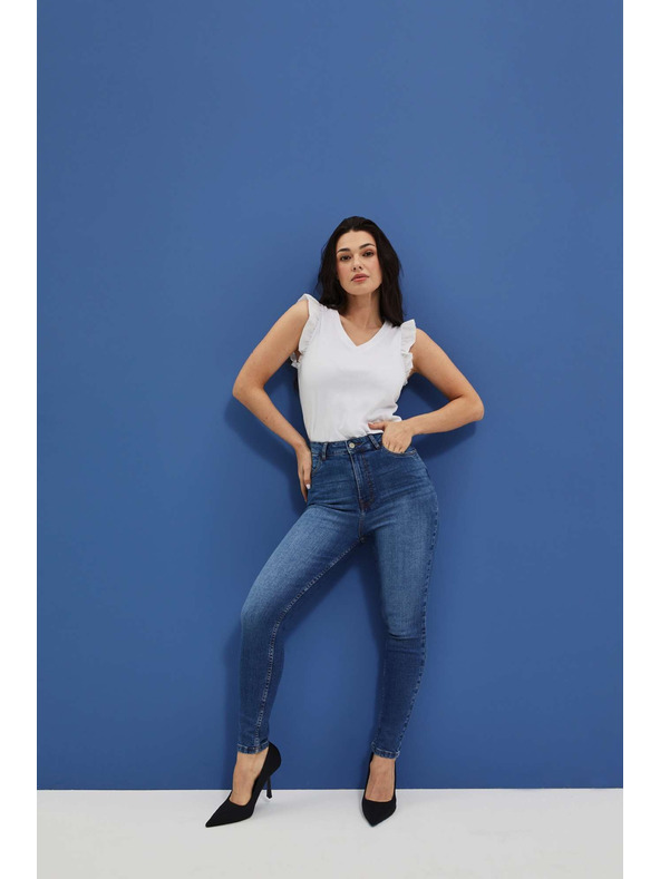 Moodo Női farmer Moodo – sötétkék