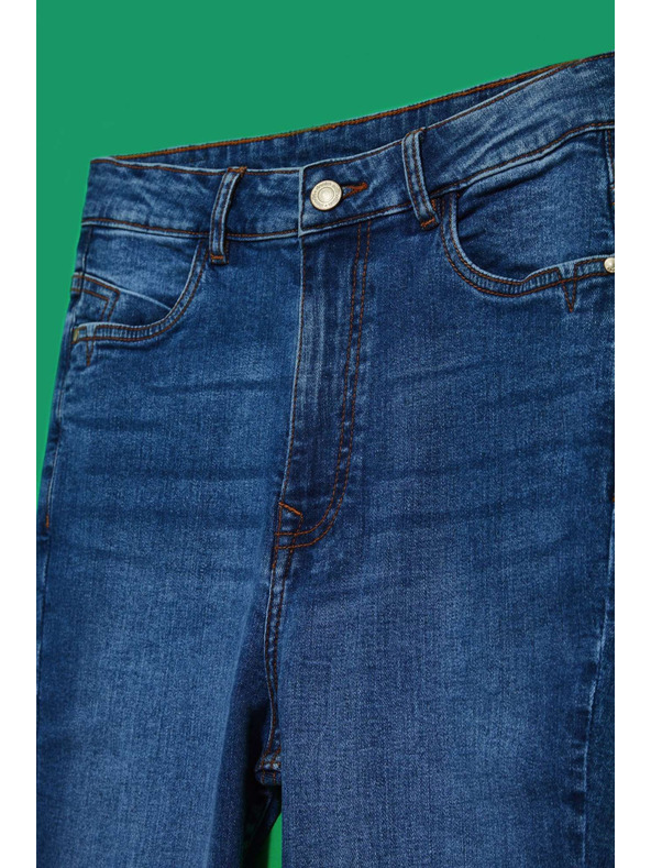 Moodo Női farmer Moodo – sötétkék