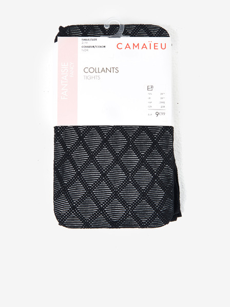 CAMAIEU Fekete harisnyanadrág CAMAIEU