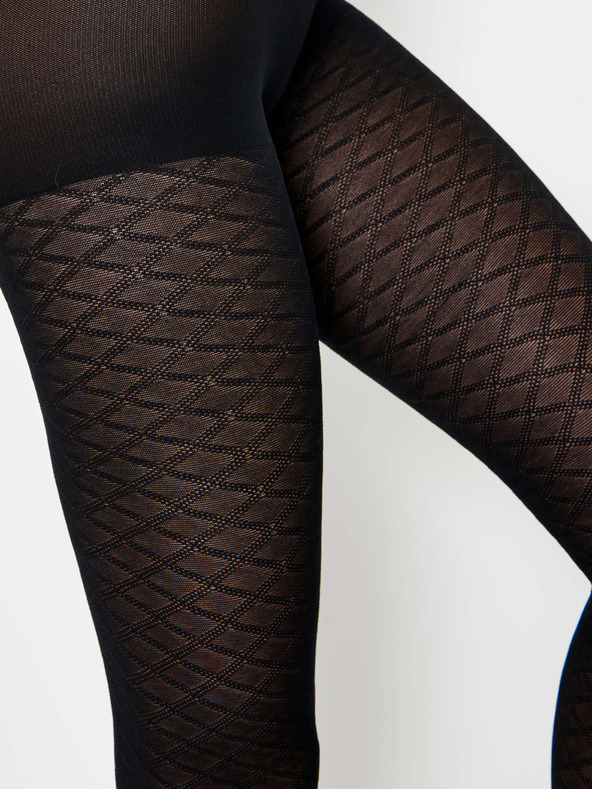 CAMAIEU Fekete harisnyanadrág CAMAIEU