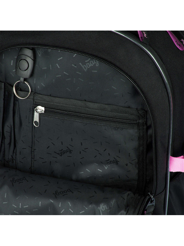 BAAGL  BAAGL Iskolai hátizsák Core Metálfényű Hologram