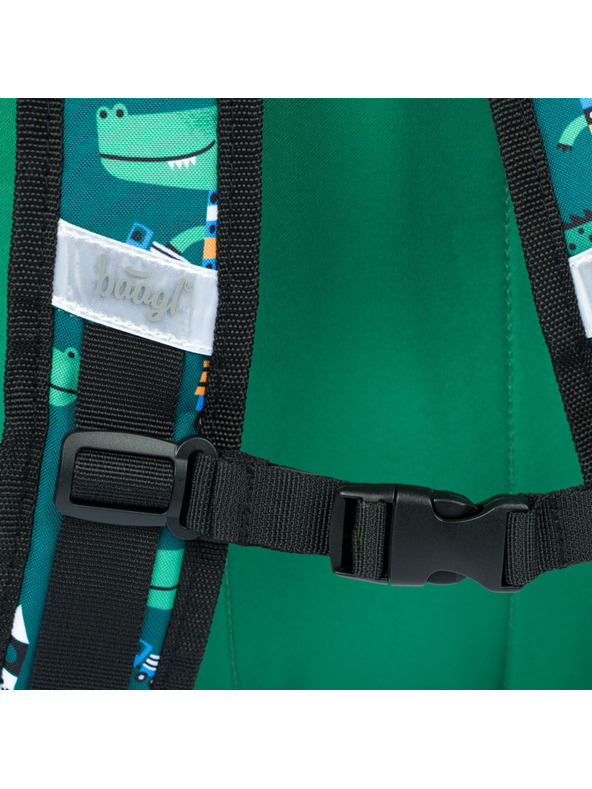 BAAGL  BAAGL Óvodai hátizsák Krokodil