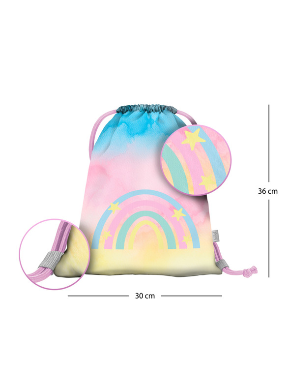 BAAGL  BAAGL Óvodai zsák Rainbow